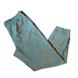 Columbia Sportswear Womens Green Nylon Joggers Hiking Pants AL1419 Size L